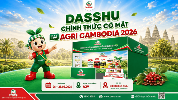DASSHU Chính Thức Có Mặt Tại Agri Cambodia 2026