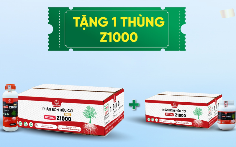 Mua 10 thùng z1000 gold tặng 1 thùng z1000 gold