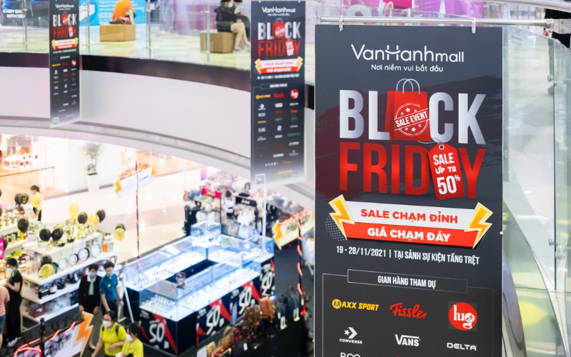 Không khí Black Friday tại Việt Nam