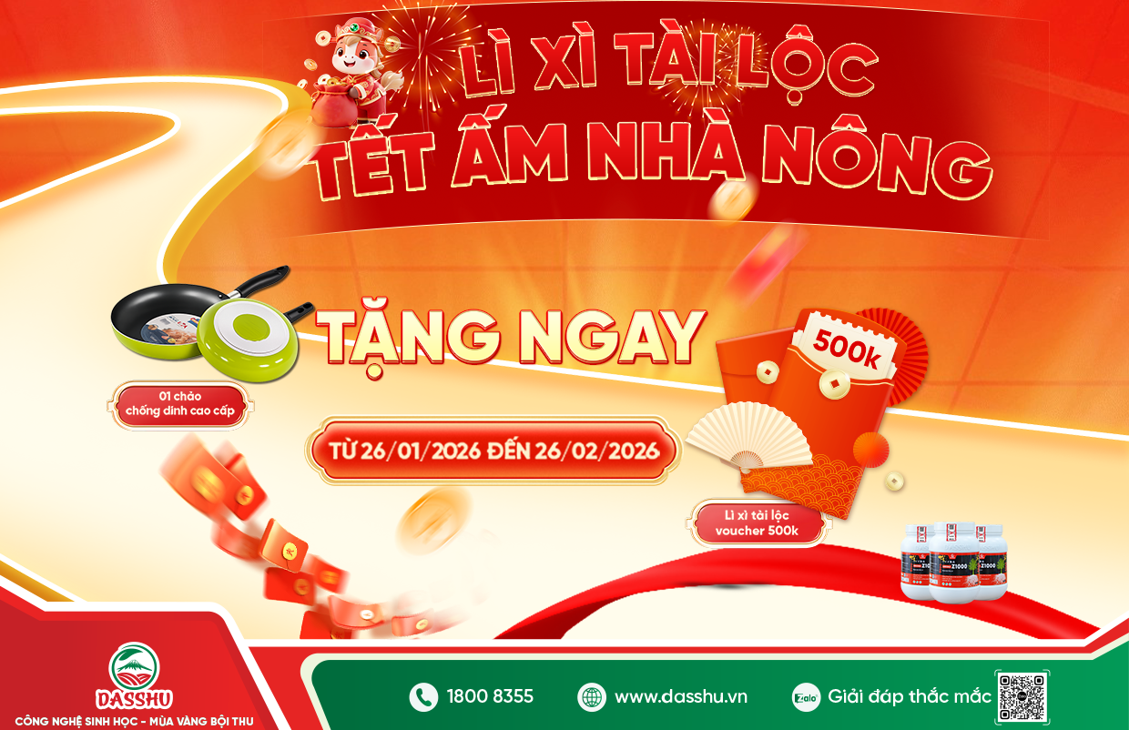 Lì xì tài lộc tết ấm nhà nông