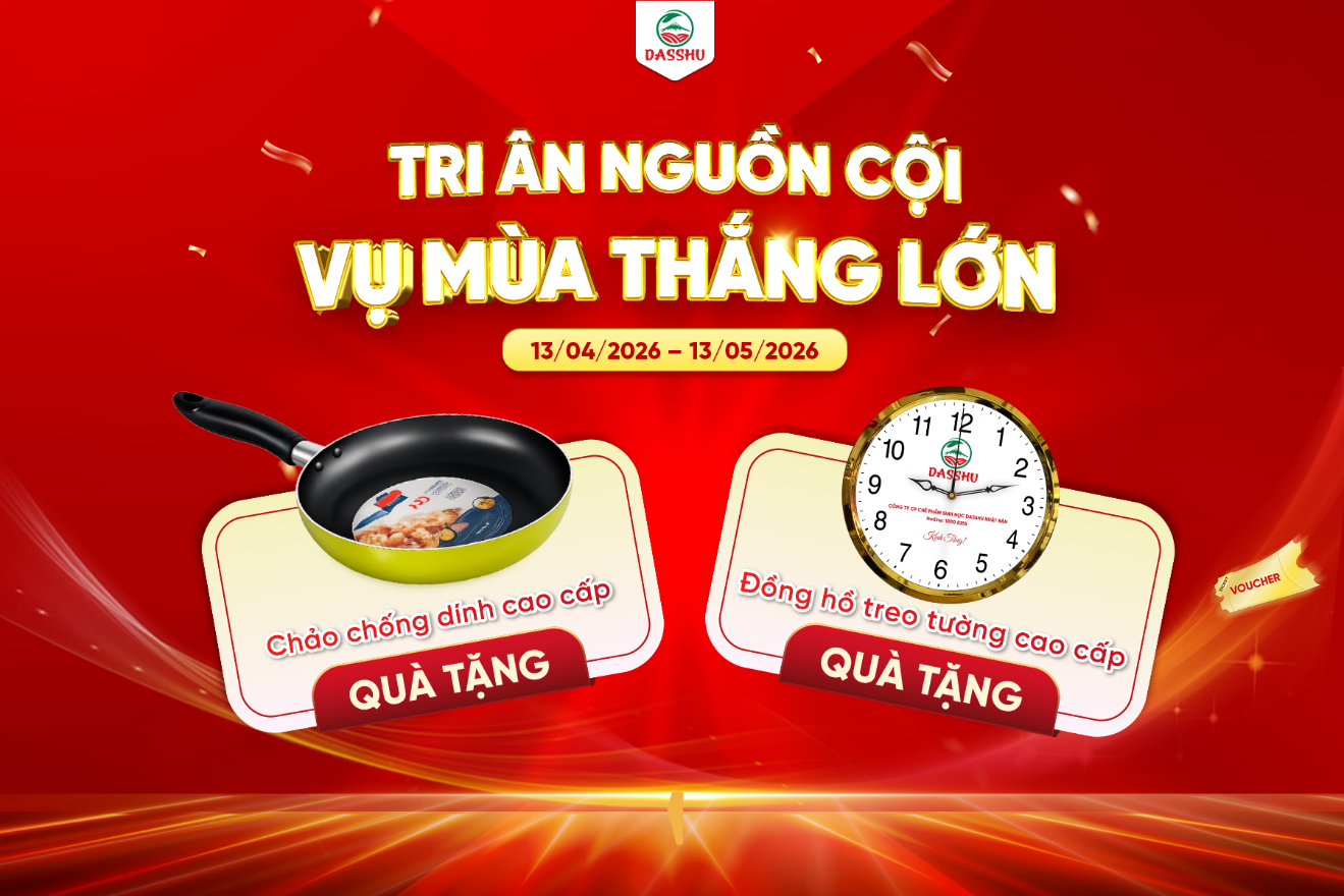 Quà tặng khi tham gia chương trình “Tri ân nguồn cội. Vụ mùa thắng lớn”