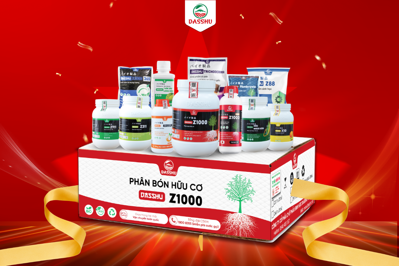 Bộ sản phẩm DASSHU Z1000 – khởi đầu vụ mùa thắng lợi