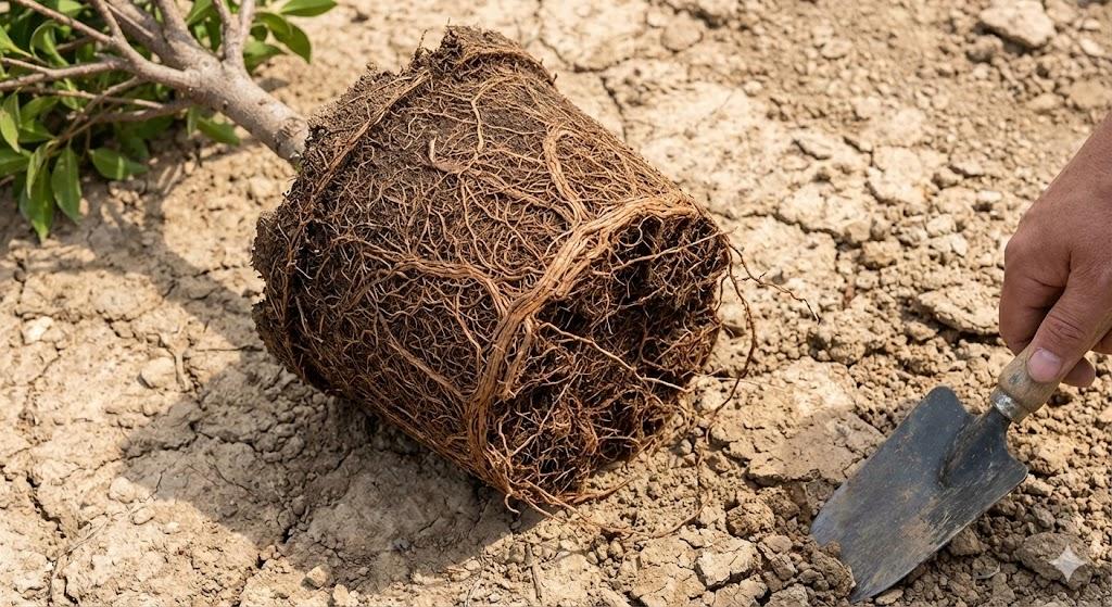 Cải tạo nền đất giúp vườn cây phát triển bền vững